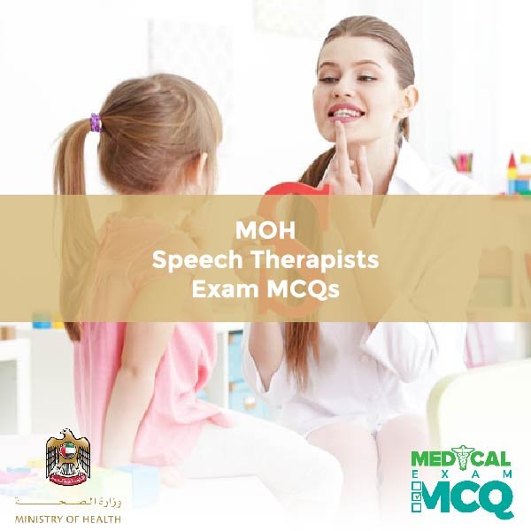 MOH Speech Therapists Exam MCQs