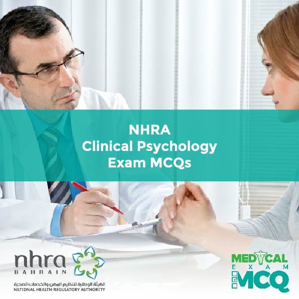 NHRA Clinical Psychology Exam MCQs