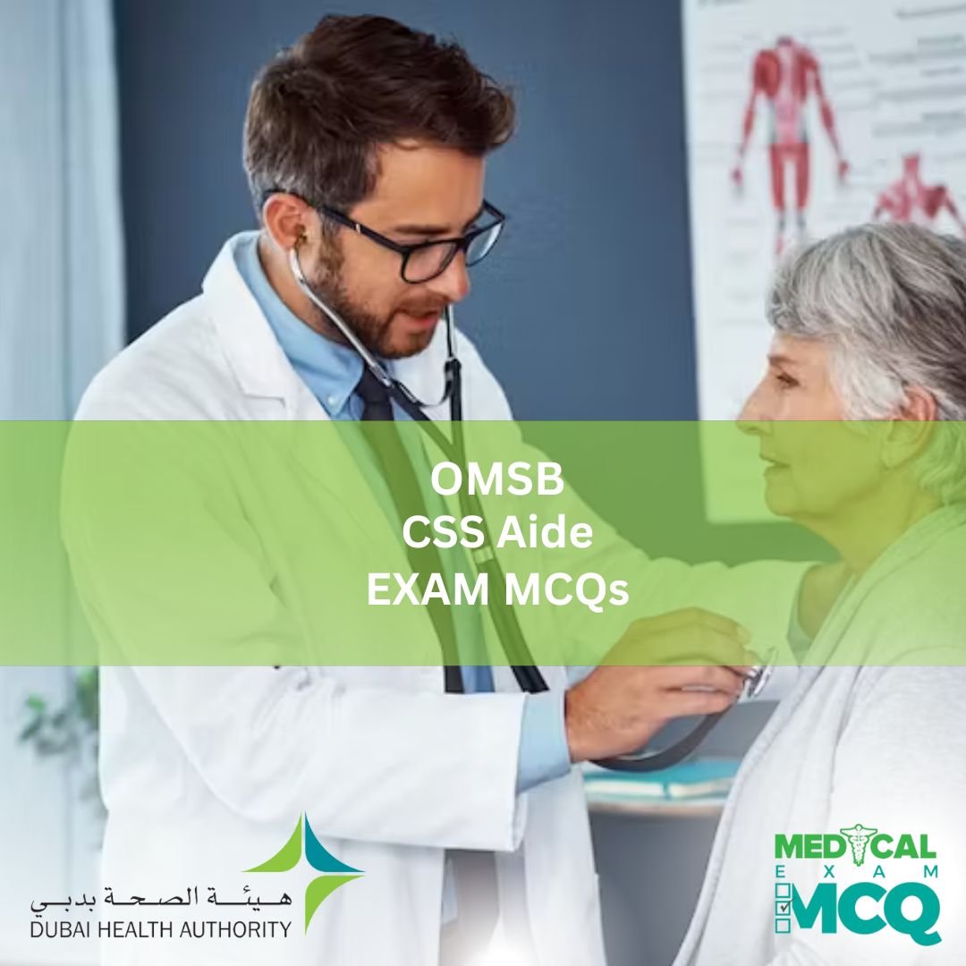 OMSB CSS Aide Exam MCQs